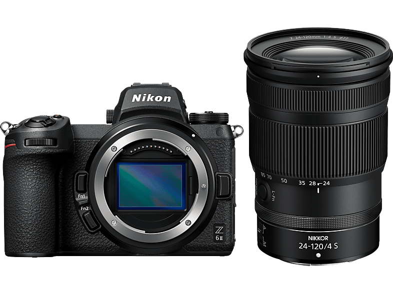 Nikon Z 6II Systemkamera mit Objektiv Z 24-120mm f4 S; Systemkamera Set