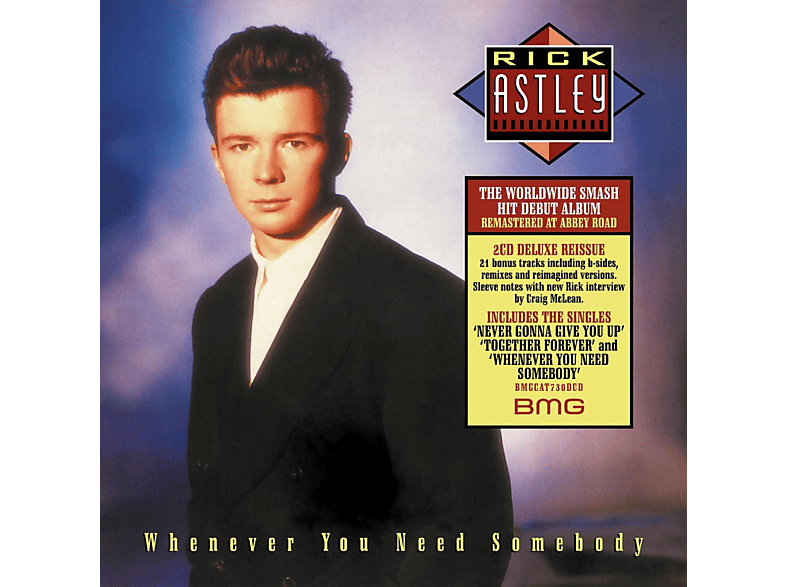Rick Astley - Whenever You Need Somebody(Deluxe Edition)(2022 Re  - (CD)