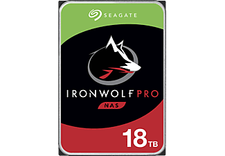 SEAGATE NAS IronWolf Pro - Disco fisso (HDD, 18 TB, Argento/nero)