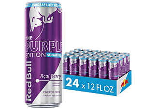 REDBULL Energy Drink Purple Edition Sugarfree Acai 24x0.25L