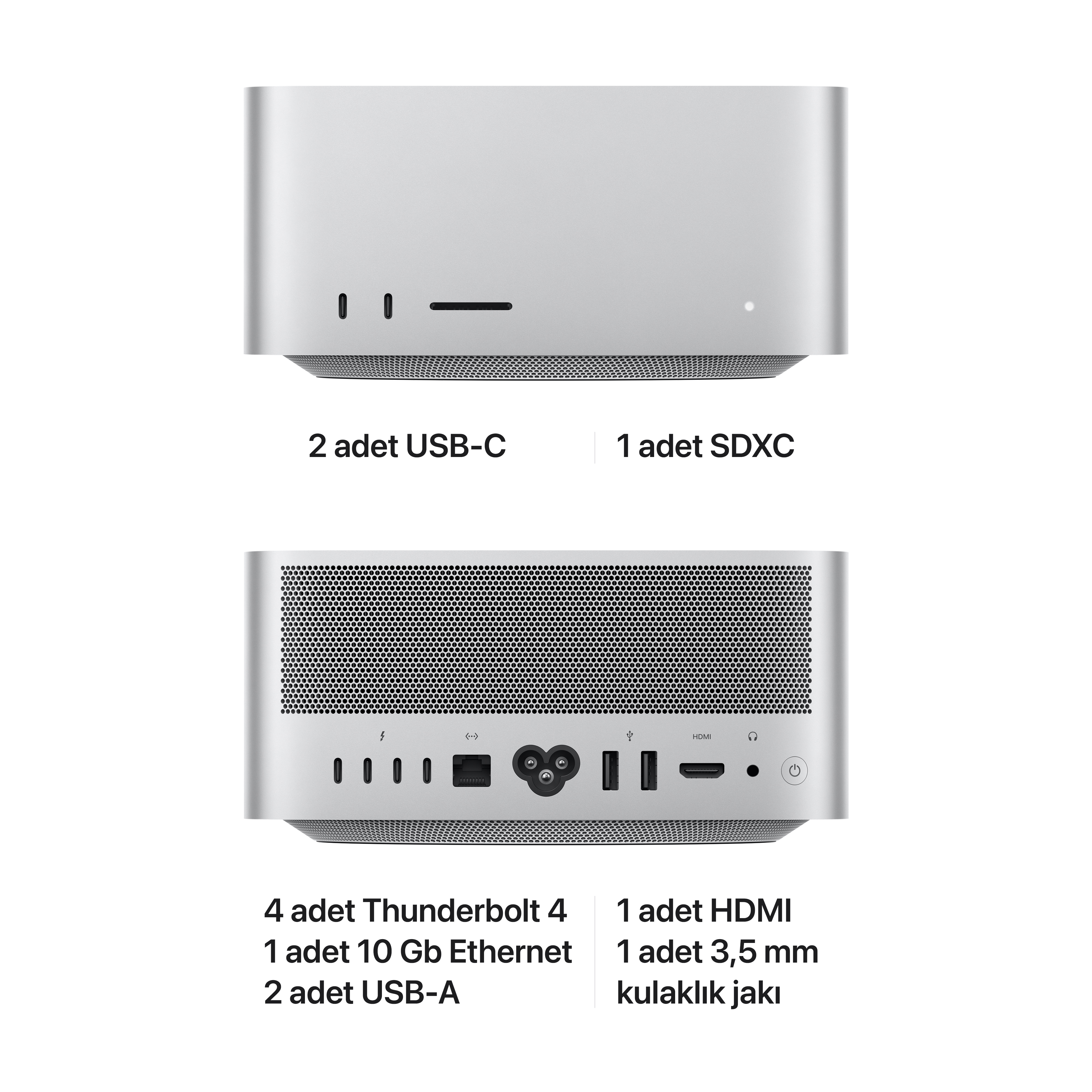 APPLE M1 Ultra chip with 20‑core CPU and 48‑core GPU, 1TB SSD Mac
