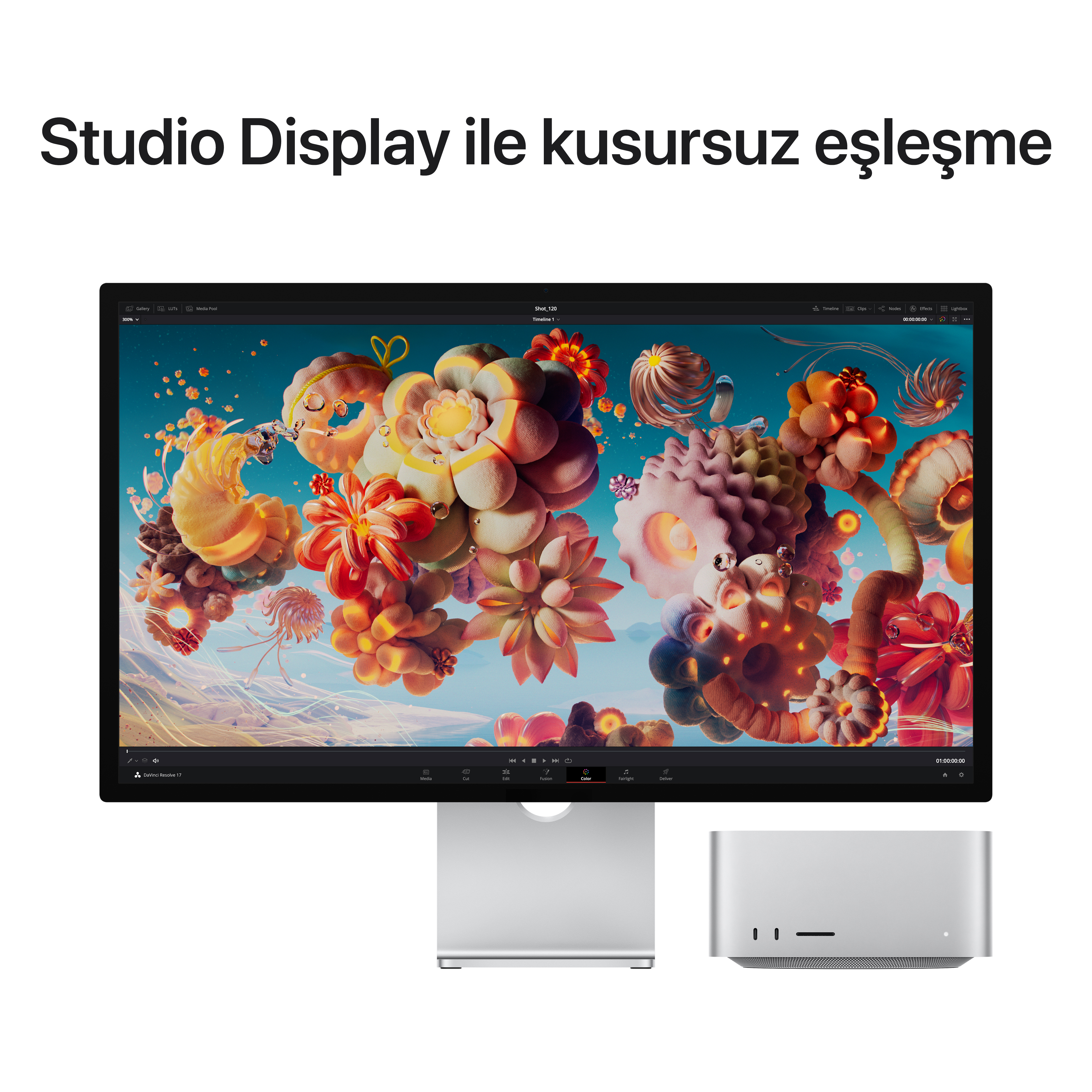 APPLE M1 Ultra chip with 20‑core CPU and 48‑core GPU, 1TB SSD Mac