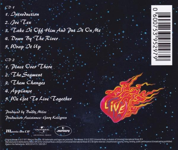 Buddy Miles - Live  - (CD)