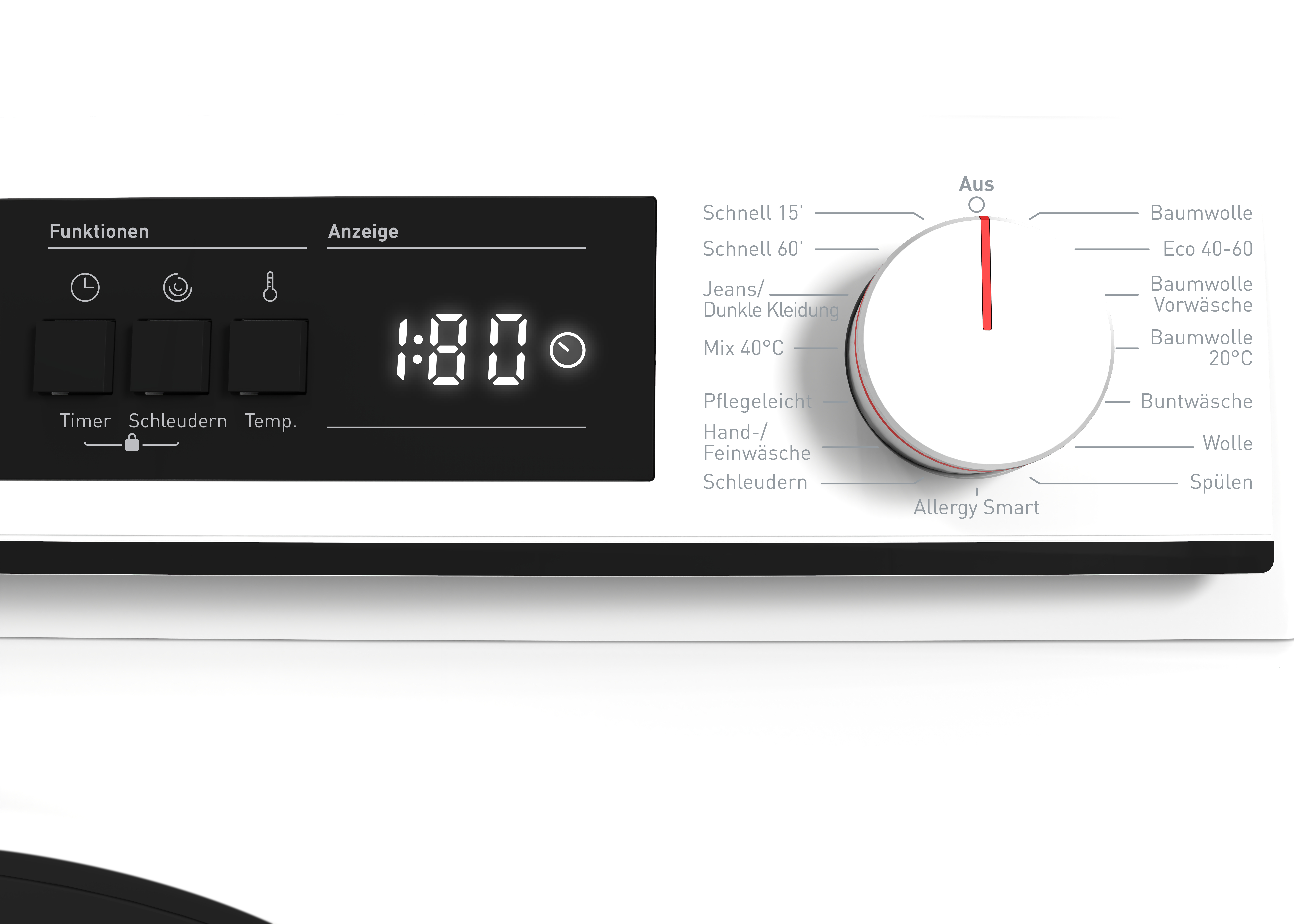 SHARP ES-NFA714BWB-DE Frontlader (7 kg, 1330 U/Min., B)