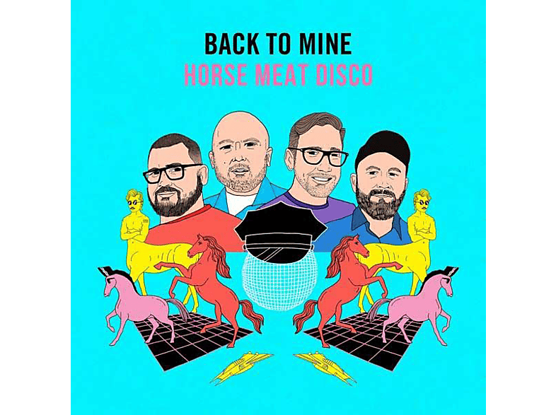 Horse Meat Disco - (Vinyl) Back Mine Black (180g 2LP) Vinyl To 