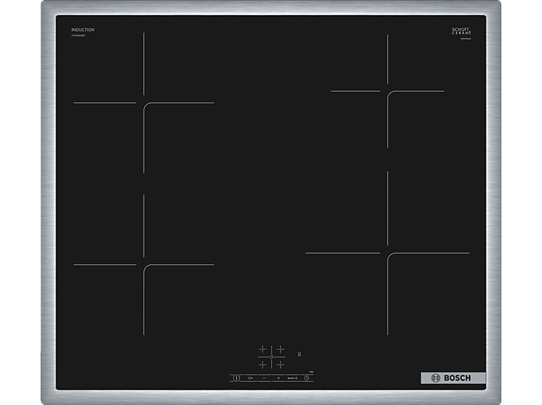 BOSCH PUE64KBB5E Serie4 Beépíthető indukciós üvegkerámia főzőlap