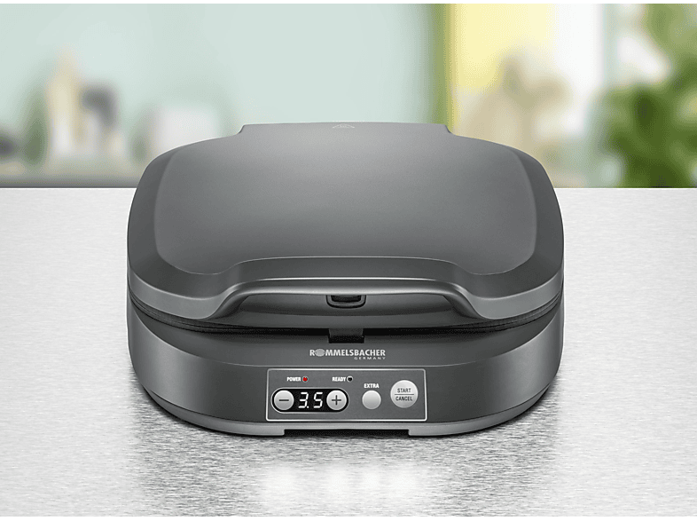 ROMMELSBACHER ST 1800 Sandwichmaker Anthrazit