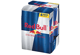 REDBULL Energy Drink 4er Pack 0.25L Energy Drink, Blau