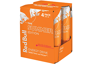 RED BULL Energy Drink Summer Edition Marille-Erdbeere 4x0.25L