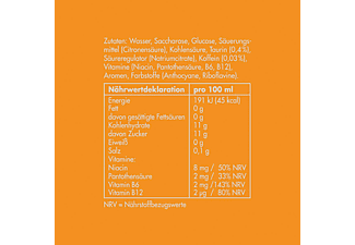 RED BULL Energy Drink Summer Edition Marille-Erdbeere 4x0.25L Energy Drink, Orange