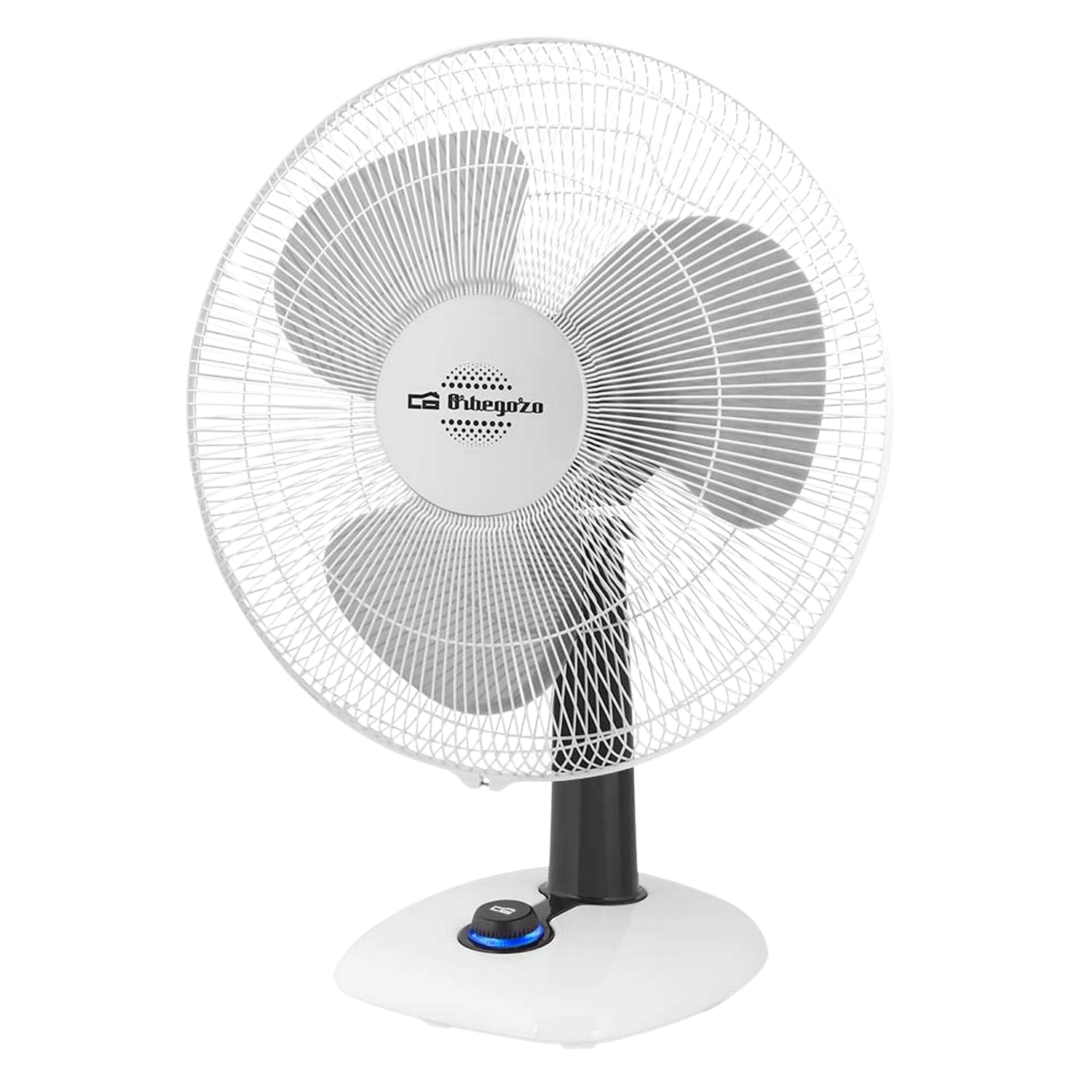 Ventilador de sobremesa - Orbegozo TF 0133 Potencia 40W, 3 Velocidades, Función oscilación