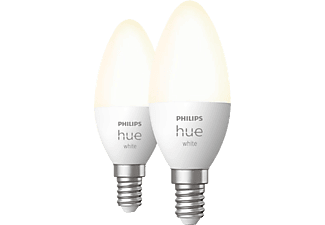 PHILIPS HUE okos izzó meleg fehér nem dimm , E14 , 5,5W 2 darabos (929003021102)