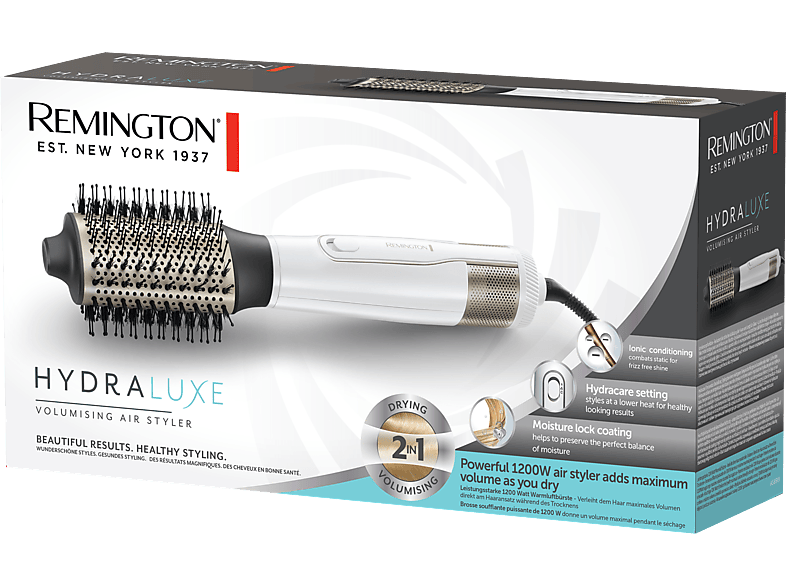 REMINGTON AS8901 Hydraluxe Airstyler Saç Şekillendirici Beyaz_1