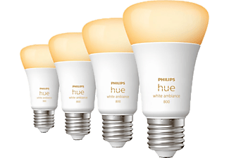 PHILIPS HUE Izzó hideg-meleg fehér , E27 , 6W , 4 darabos , PMO (929002489804)