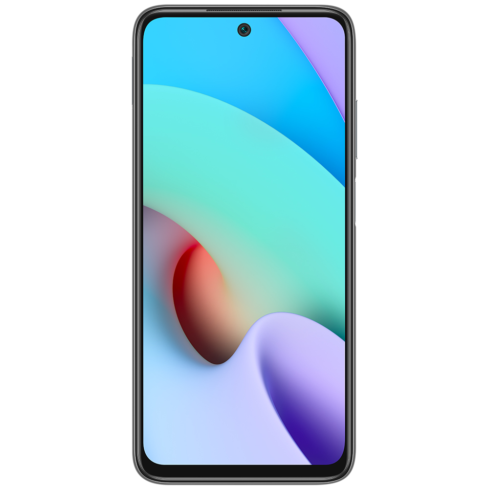 Renkli soyut bir tasarım gösteren bir akıllı telefon ekranı.