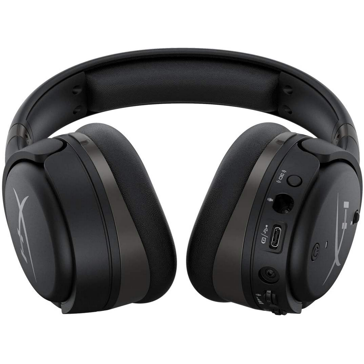 Auriculares gaming - HyperX Cloud Orbit, De diadema, Con/Sin cable, Multiplataforma, Micrófono, Negro y Gris