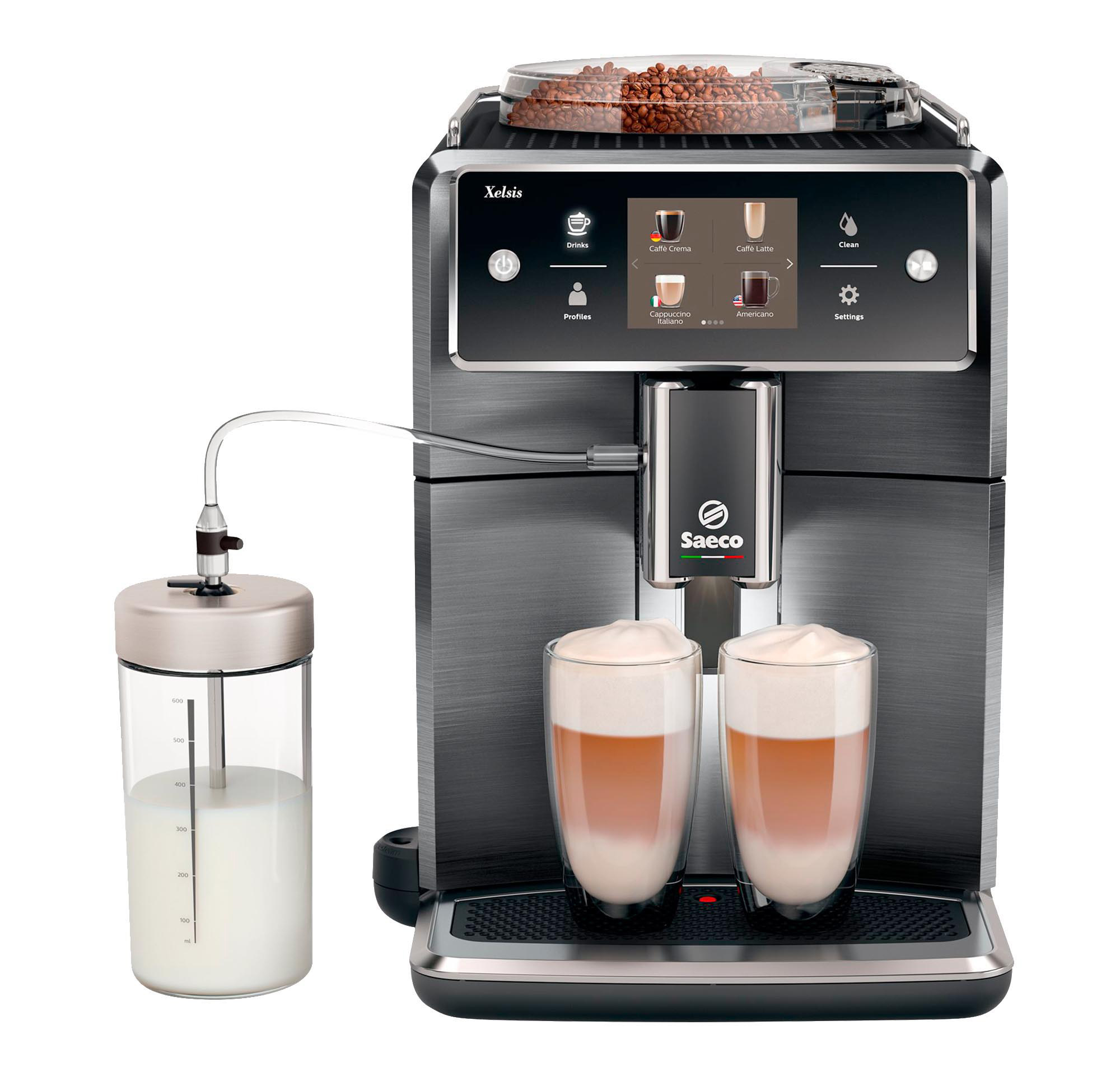 SAECO SM7786/00 Xelsis Kaffeevollautomat Edelstahl/Anthrazit