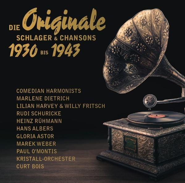 1930-1943 Originale-Schlager/Chanson CD Die - (CD) - VARIOUS