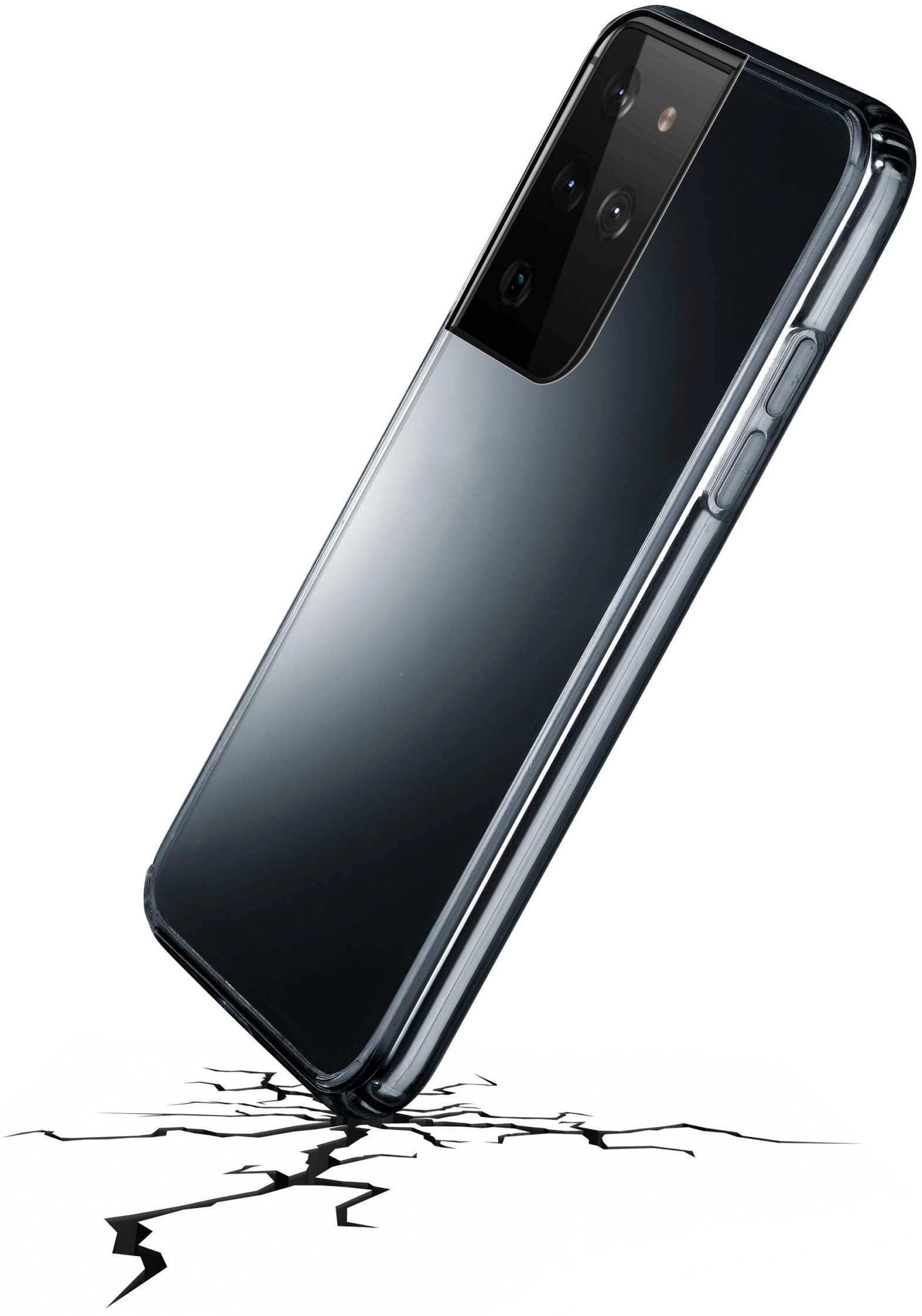 CELLULARLINE Cover Clear Strong Galaxy S21 Ultra Transparent (CLEARDUOGALS21UT)