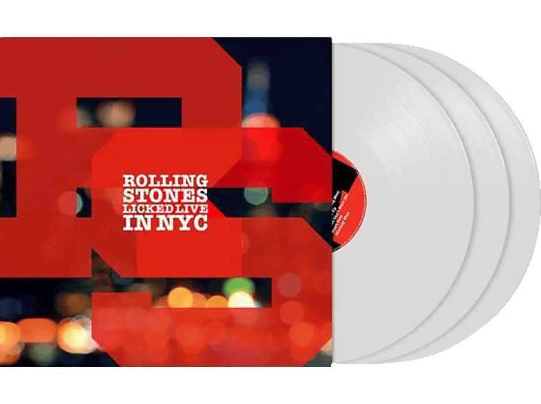 The Rolling Stones - Licked Live In Nyc (Ltd.White 3LP)  - (Vinyl)