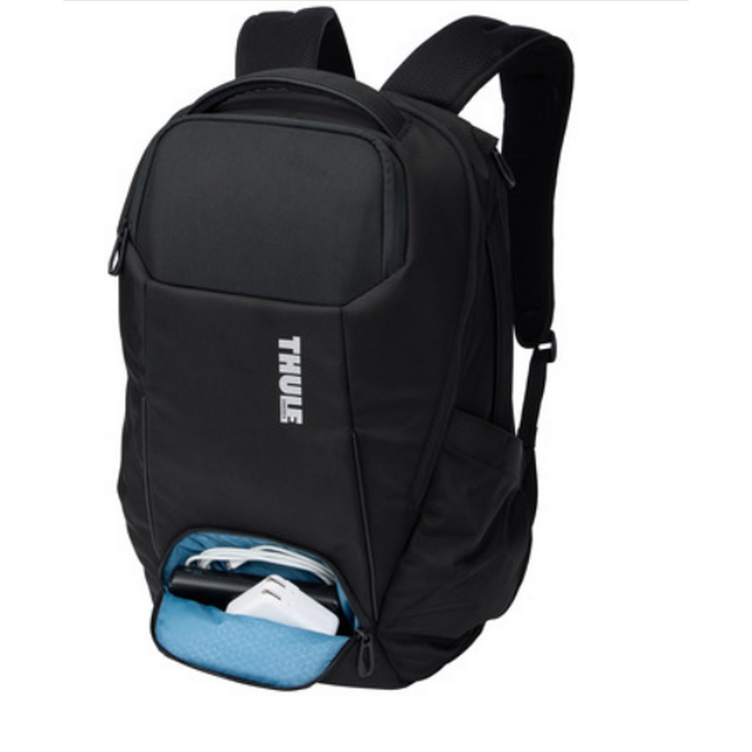 Mochila para portátil - Thule Accent TACBP2316, Poliéster reciclado, 26 l, Compartimento SafeZone, Negro