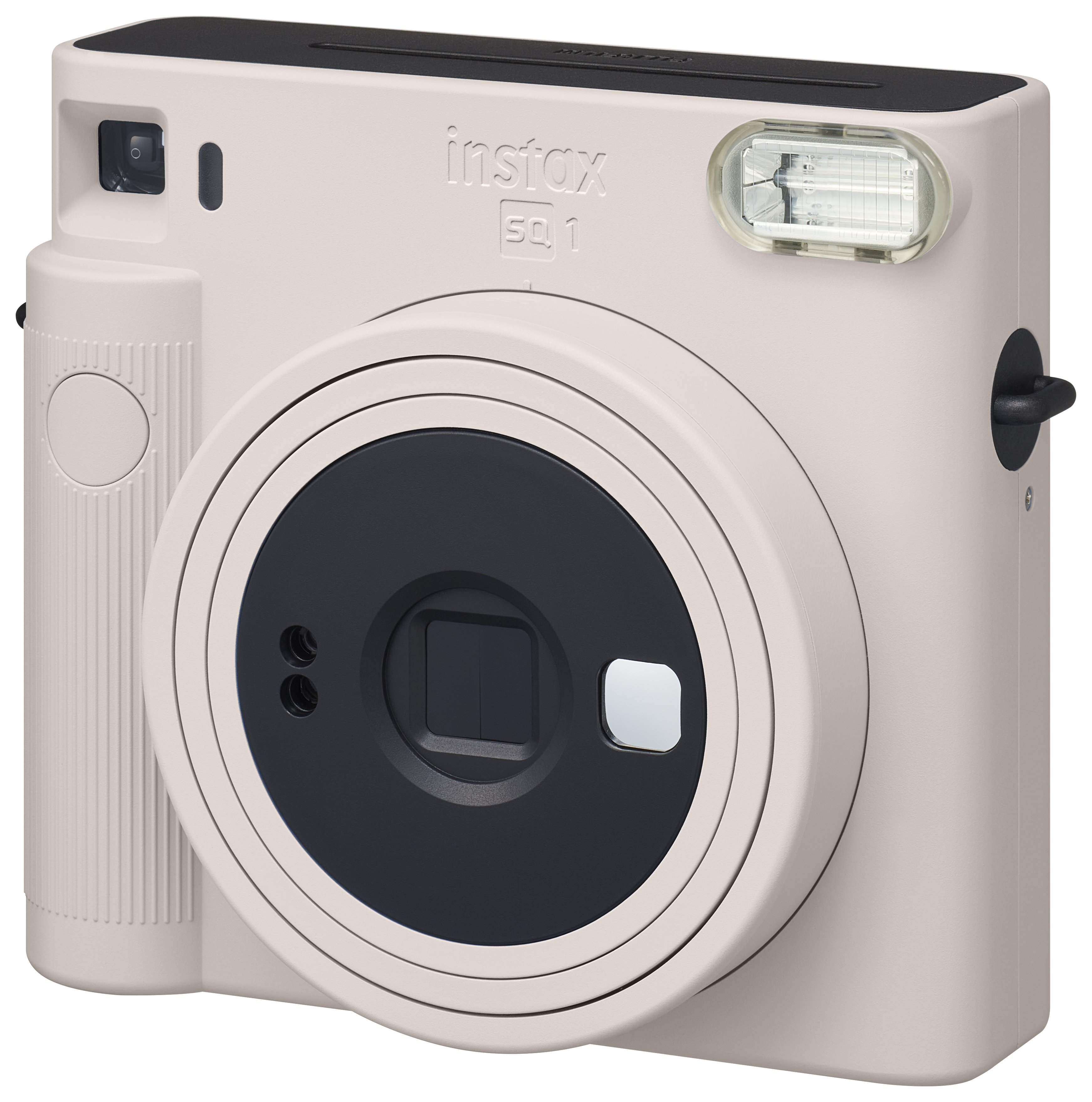 Pembe Instax SQ1 anında fotoğraf makinesi.