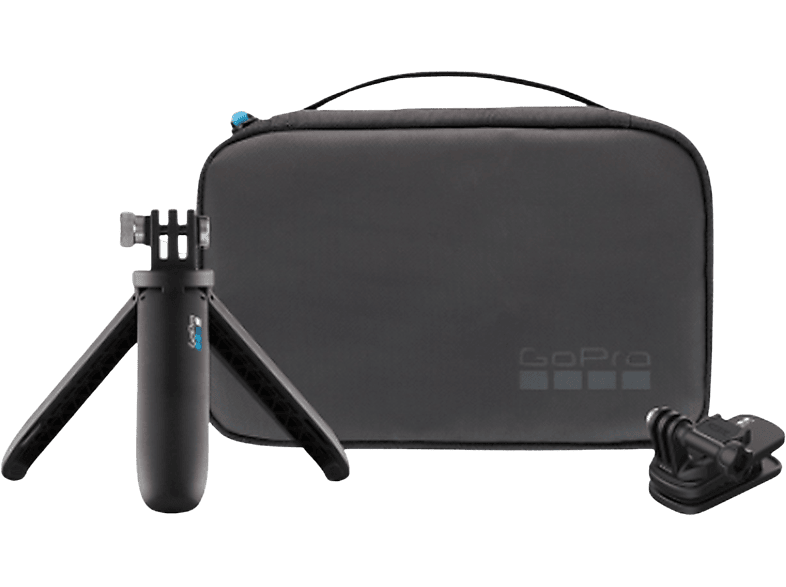 Kit de accesorios cámara deportiva - GoPro AKTTR-002, Para GoPro, Clip giratorio magnético, Negro