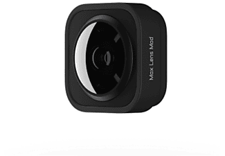Accesorio cámara deportiva - GoPro Max Lens Mod, Para GoPro HERO9,  155° (FOV), 2.7 KB a 60 fps, Negro