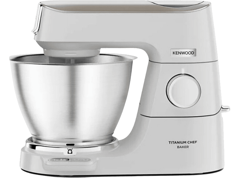 Robot de cocina Kenwood KVL65.001WH Titanio Chef Baker Xl, 1200 W, 5