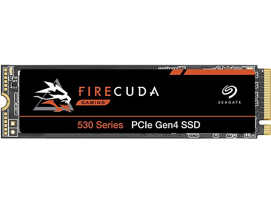 SEAGATE FireCuda 530 SSD - Festplatte (SSD, 4 TB, Schwarz)