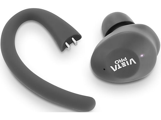 VIETA PRO Sweat Sports - Bluetooth Kopfhörer (In-ear, Schwarz)