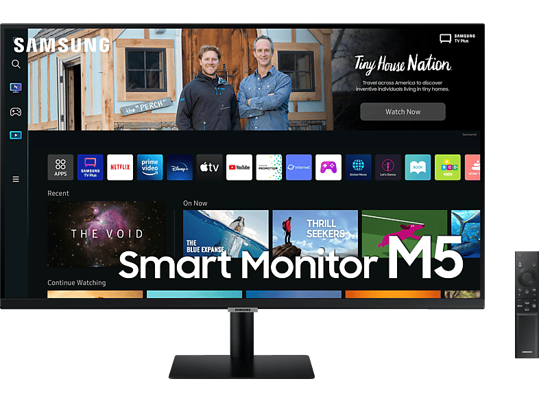 Monitor SAMSUNG M5B (S27BM500EU) 27 Zoll Full-HD Smart Monitor (4 ms ...