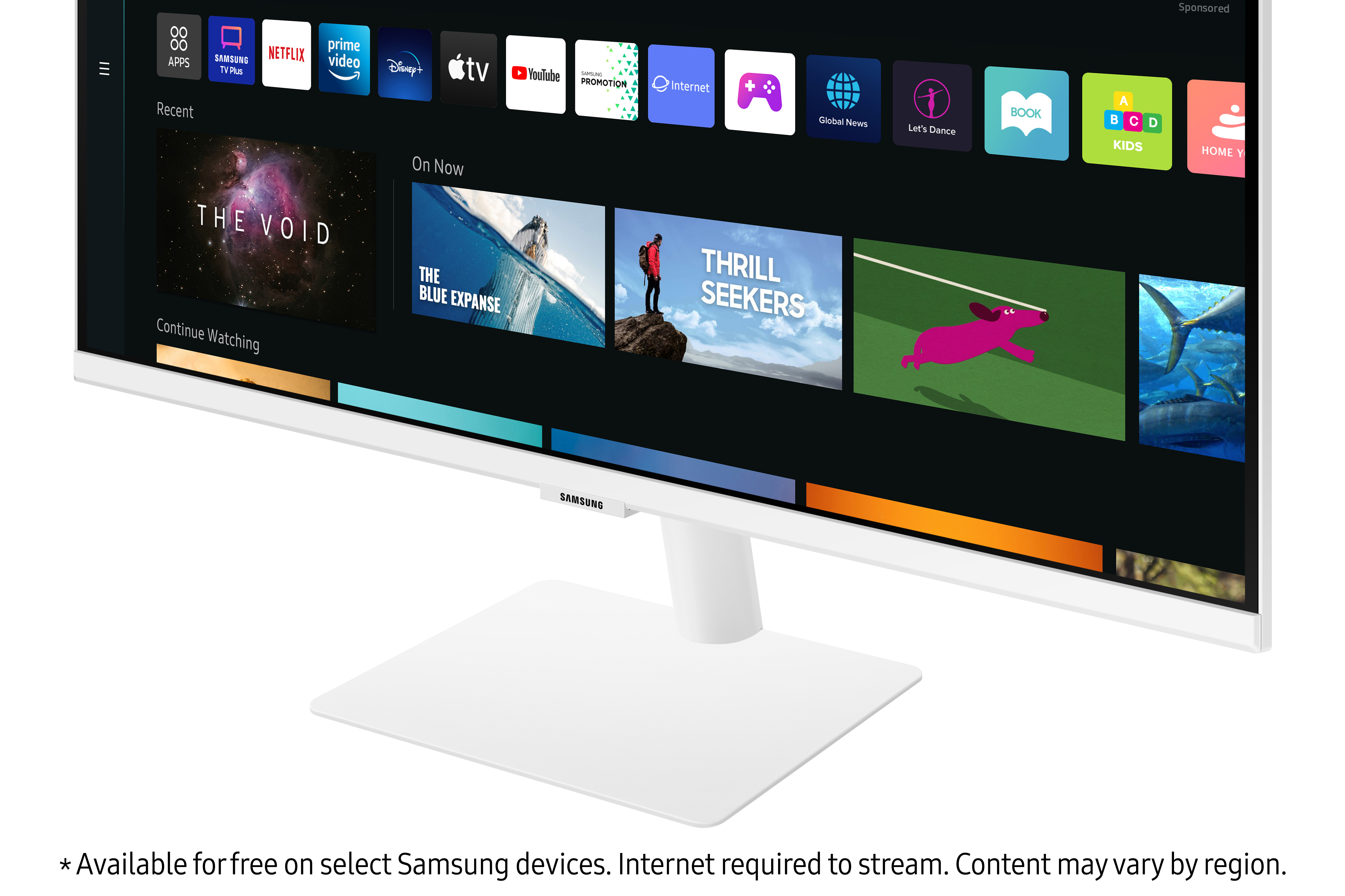 SAMSUNG M5B (S27BM501EU) 27 Zoll  Full-HD  Smart Monitor  4 ms Reaktionszeit  