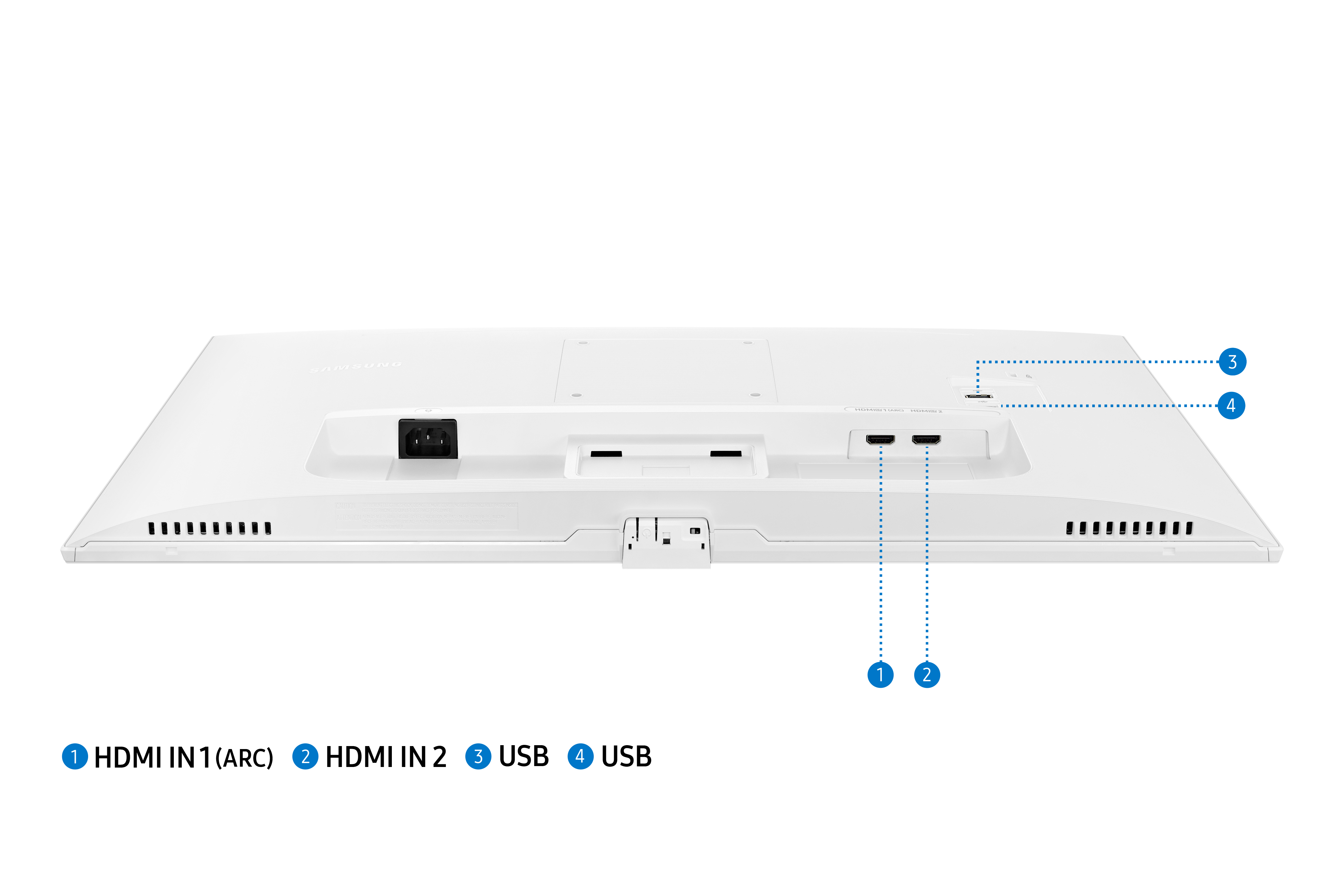 SAMSUNG M5B (S27BM501EU) 27 Zoll  Full-HD  Smart Monitor  4 ms Reaktionszeit  