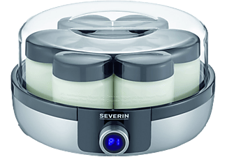 SEVERIN JG3521 Joghurt készítő, digitális, automata programok, 7x150 ml kapacitás, 13W