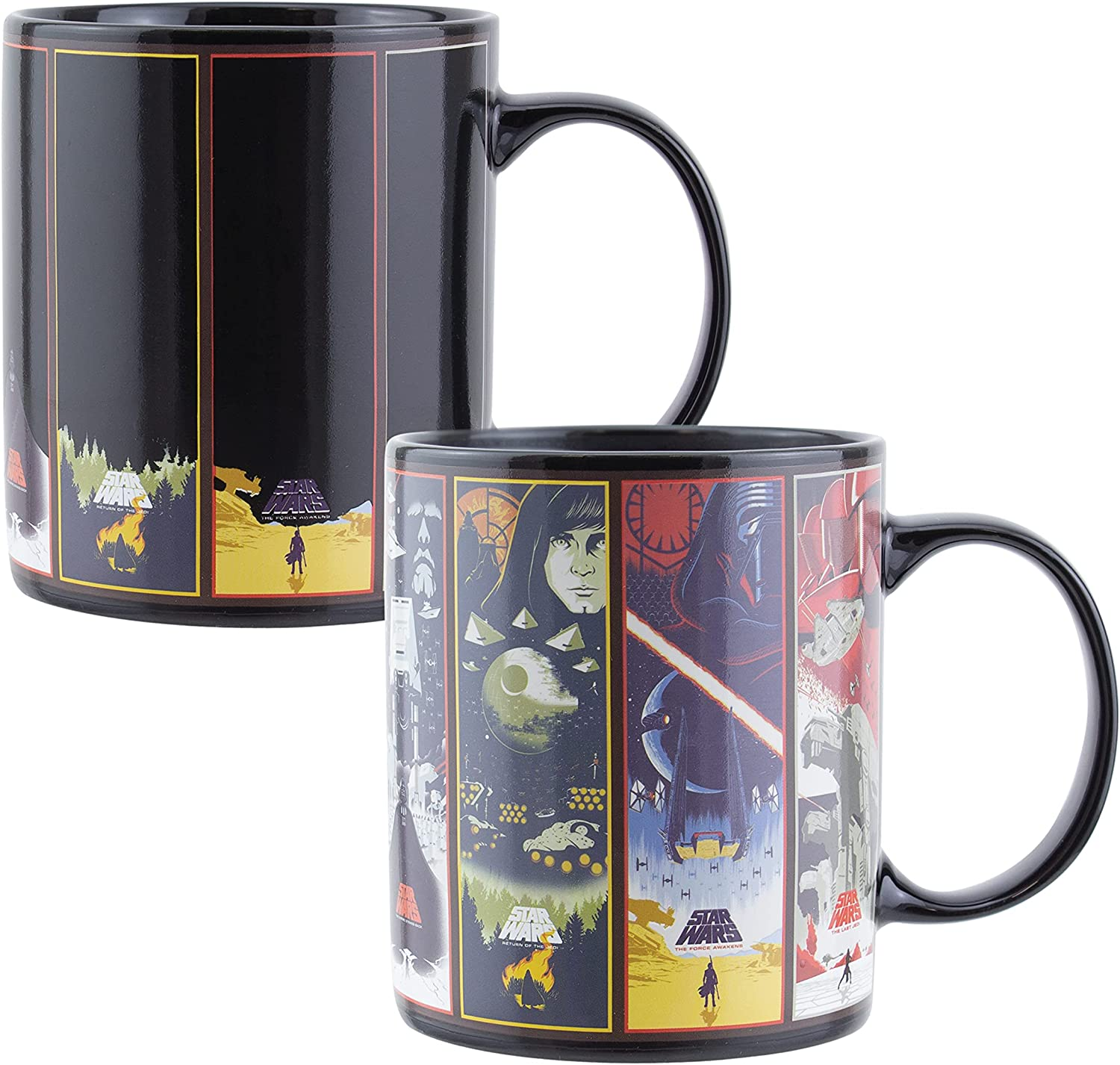 Star Wars Saga hőre változó bögre