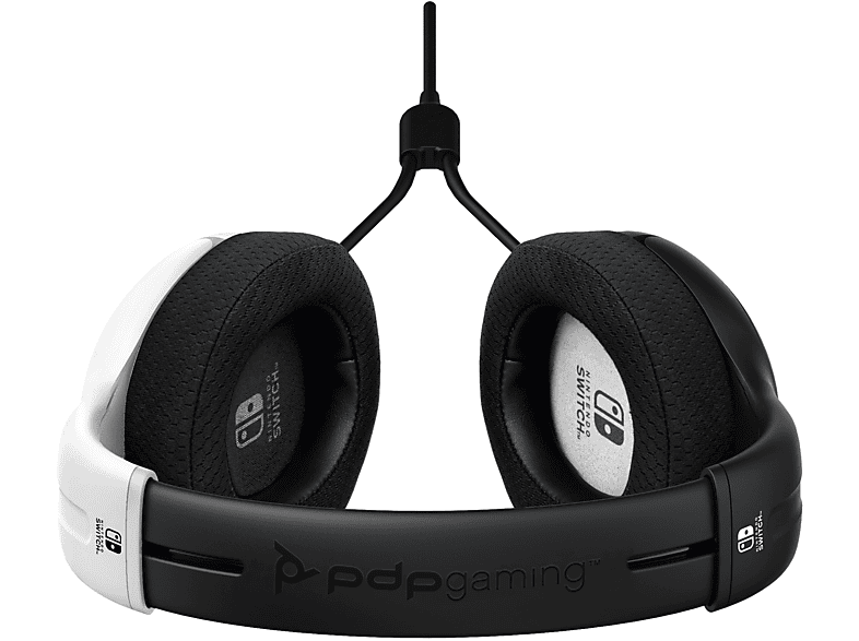 Thumbnail - PDP LLC LVL40 Wired Stereo: Black & White 500-162-BW, On-ear Gaming Headset Schwarz-Weiß