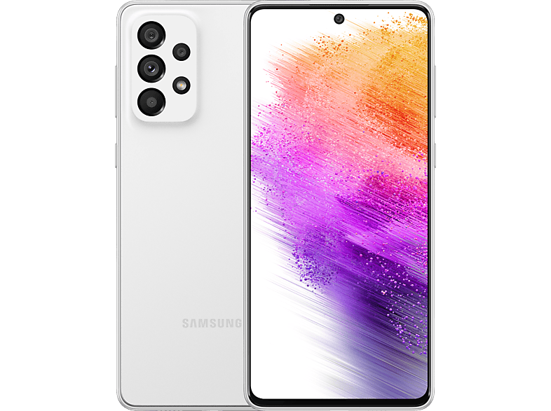 SAMSUNG Galaxy A73 128 GB Akıllı Telefon Beyaz Fiyat & Özellik | MediaMarkt