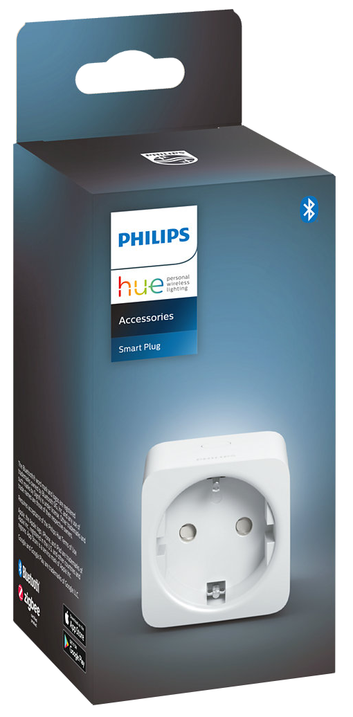 Philips okos dugó dobozban, szöveggel.