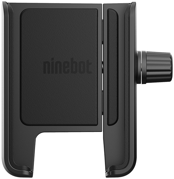 Ninebot telefontartó, fekete, állítható gombbal.