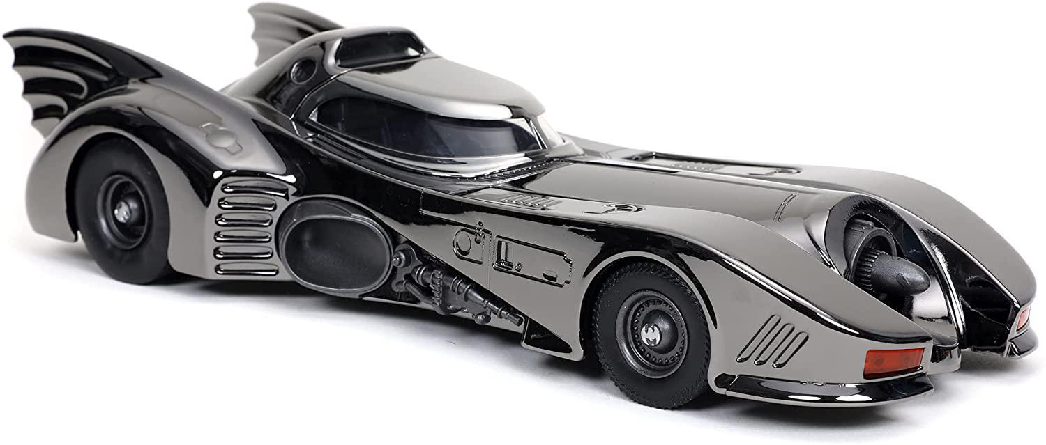 DICKIE-TOYS BATMOBILE NEXT LEVEL BATMAN 1989, BLACK Spielzeugmodellauto Schwarz/Chrom
