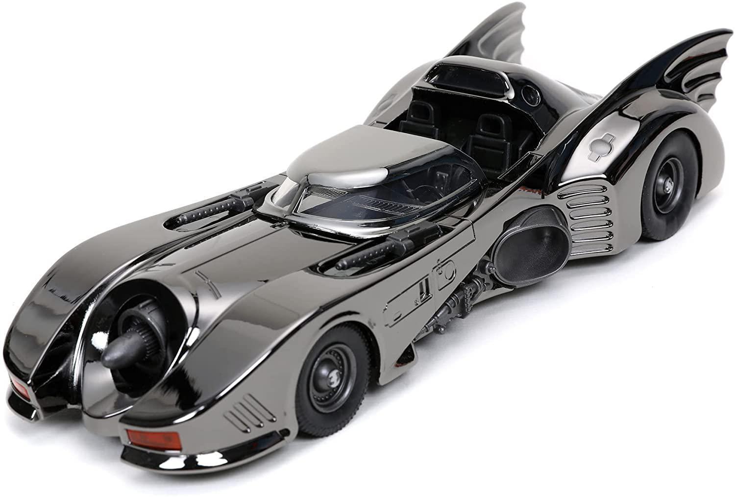 1989, DICKIE-TOYS BLACK BATMAN Schwarz/Chrom Spielzeugmodellauto LEVEL NEXT BATMOBILE