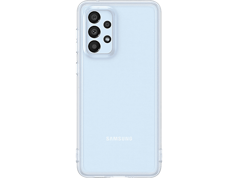 Funda móvil - Samsung EF-QA336TTEGWW, Para Galaxy A33 5G, Transparente