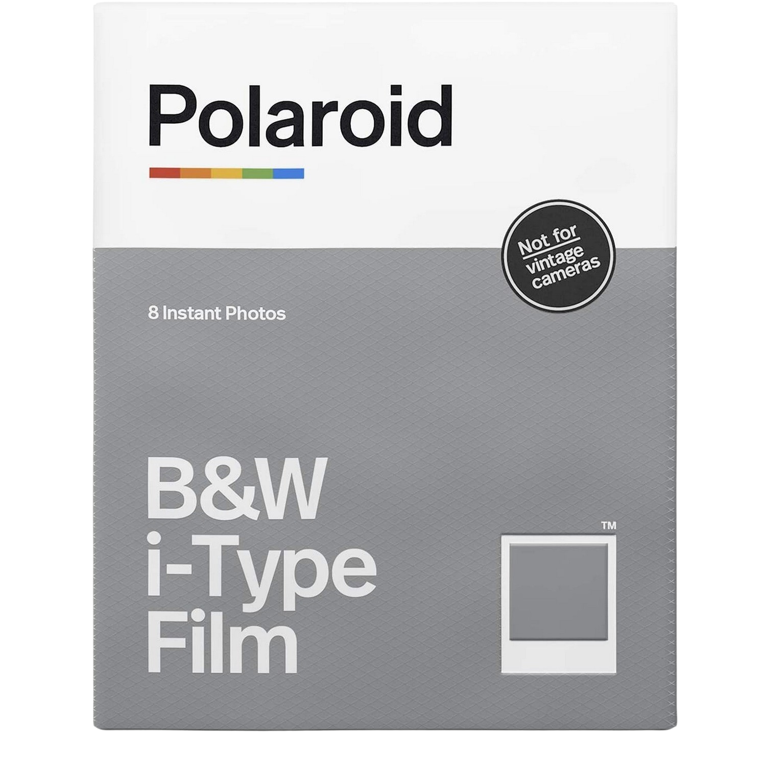 Papel fotográfico - Polaroid 6001, Para Polaroid Lab/6001, 8 Fotos, Blanco y Negro