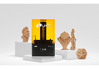 Impresora 3D - Colido UNIZ-IBEE, Estereolitografía LCD, Sistema óptico UNIZ, WiFi, Negro y Oro