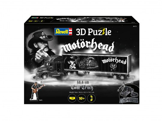 REVELL Motörhead Tour Truck 3D Puzzle, Schwarz