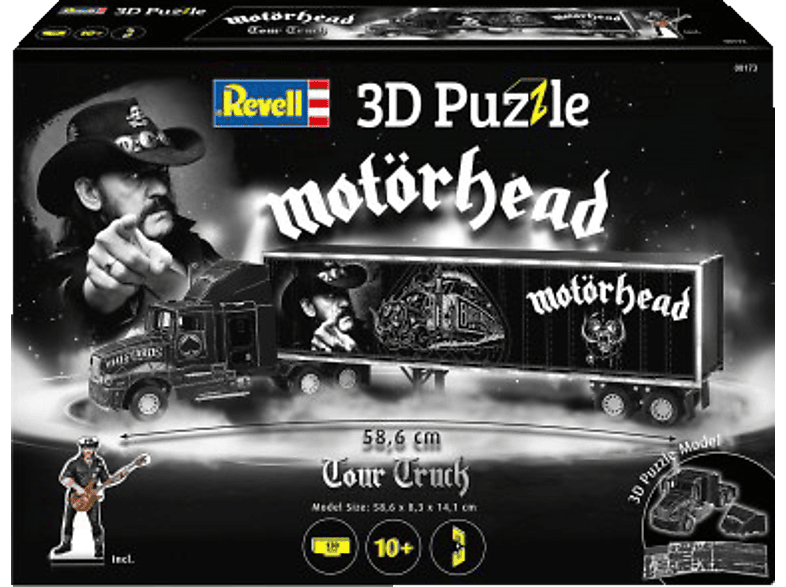 REVELL Motörhead Tour Truck 3D Schwarz Puzzle