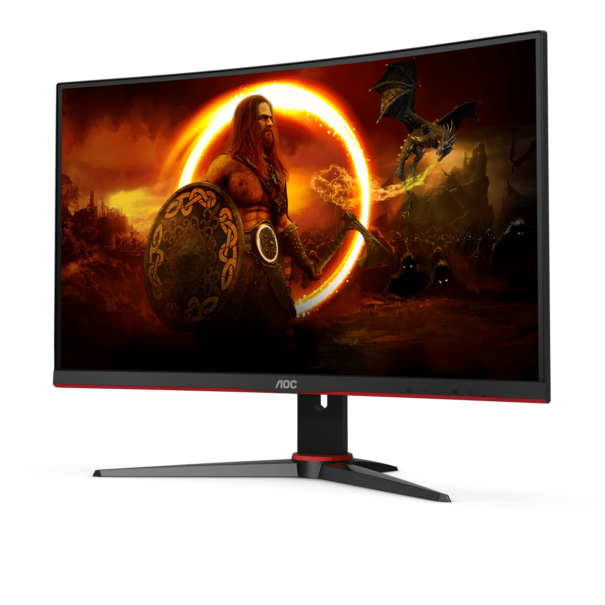 AOC C27G2AE Curved 27 Zoll  Full-HD  Gaming Monitor  1 ms Reaktionszeit  