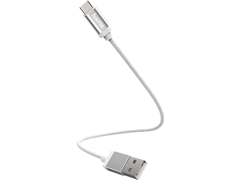 HAMA USB-C kabel 0.2 m Wit (178284)