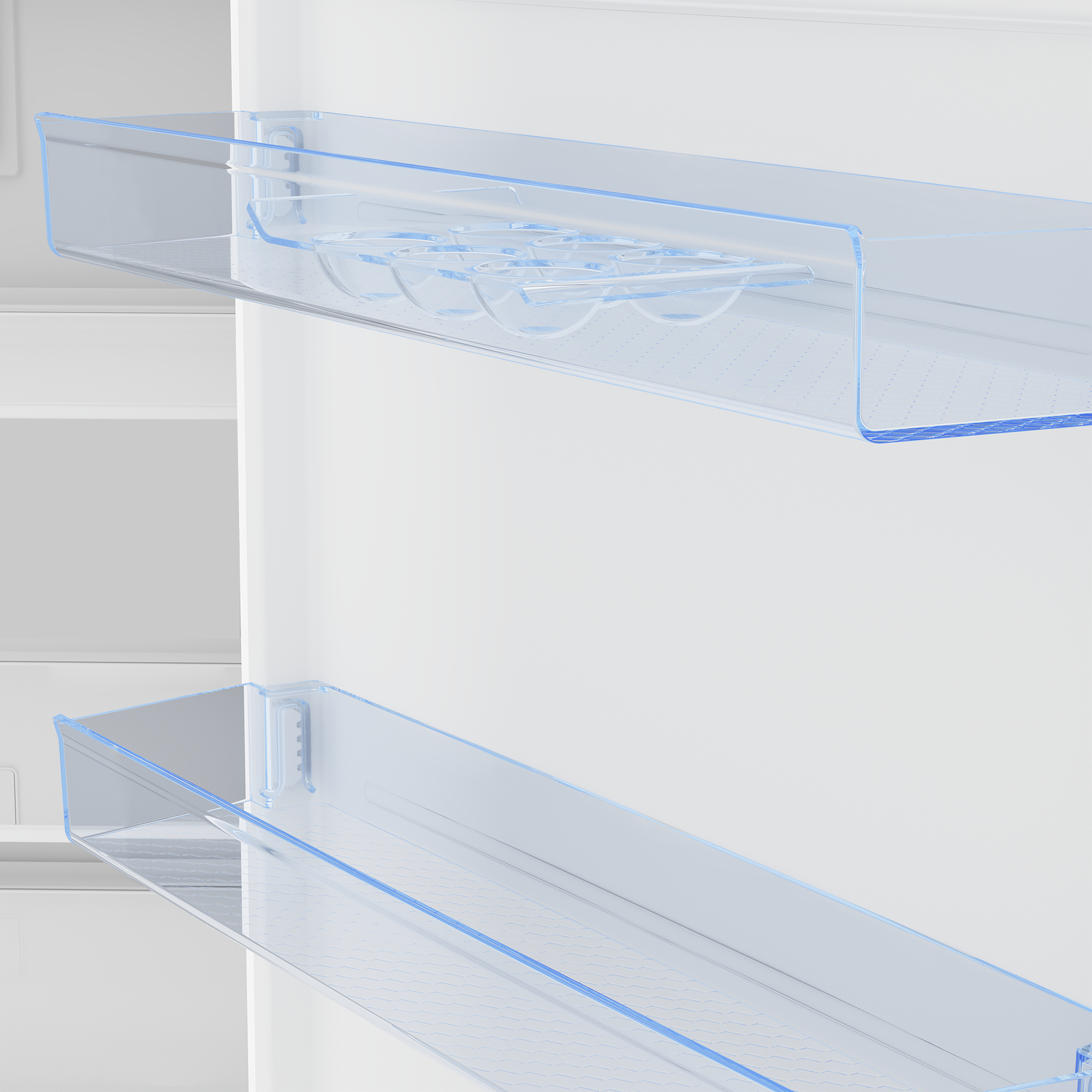 BEKO RCNA366K34WN Kühl- Gefrierkombination (F, 324 l, 1852 mm hoch, Standgerät, No Frost (verminderte Eisbildung), Weiß)